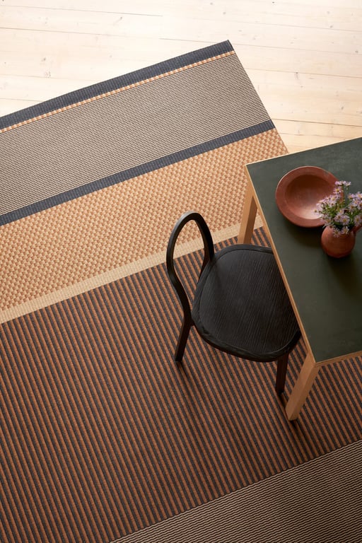 Design vloerkleed Woodnotes San Francisco Brown – Natural 1430305
