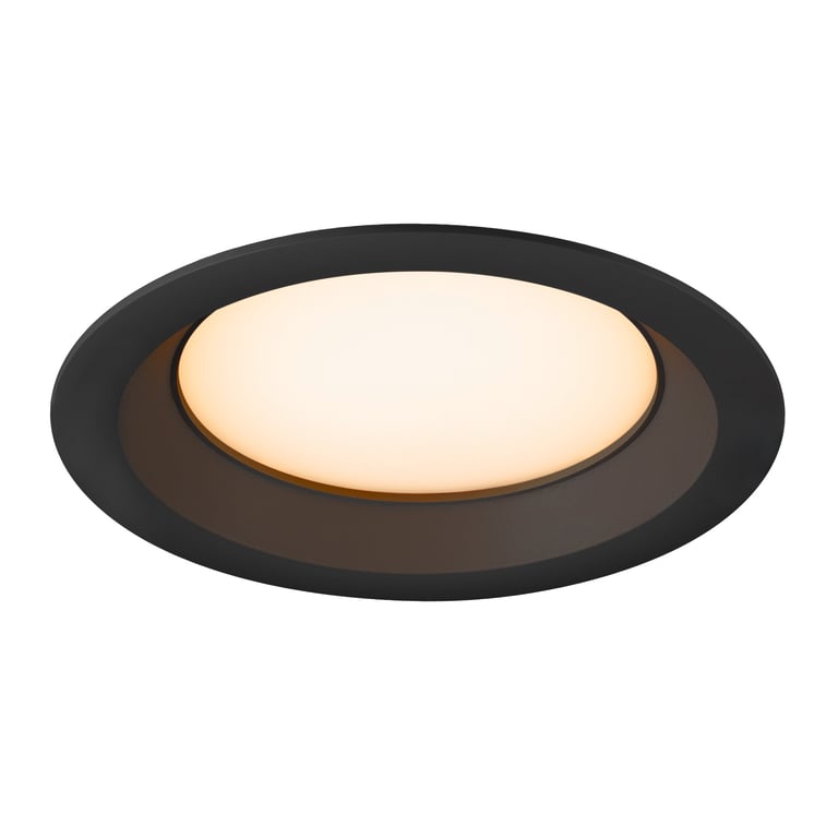 DOWNLIGHT V 150 licht verzonken afdekking zwart