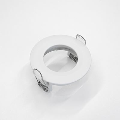 Downlight ring, rond verdiept, ø78(ø70)mm,echt wit, vast, lage UGR