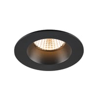 NEW TRIA® 68, plafondinbouwring, D: 8.2 H: 3.4 cm, IP 65, schwarzzwart