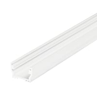 Profiel 12 opbouw 1 meter wit geschikt voor cob ledstrips van max 12mm