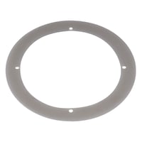 BIG LED PLOT ROUND cover,1 lichtbundel, zilvergrijs