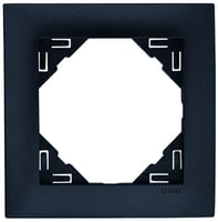 Efapel aquarella afdekr. 1v d.grijs