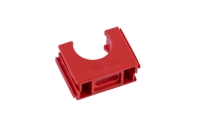 Polfix PVC 19mm rood RAL2002