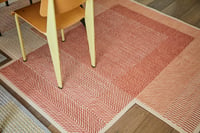 Vloerkleed Gan Rugs Canevas Geo Coral