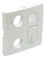Efapel Centraalplaat R-Tv-Rj45 Cat 6 Utp-Fo-Sc-Apc Ice