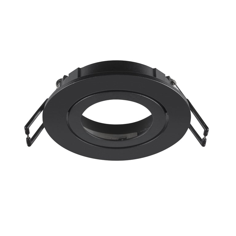 NEW TRIA® 68, plafondinbouwring, D: 8.2 H: 2.6 cm, IP20, zwart