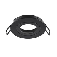 NEW TRIA® 68, plafondinbouwring, D: 8.2 H: 2.6 cm, IP20, zwart