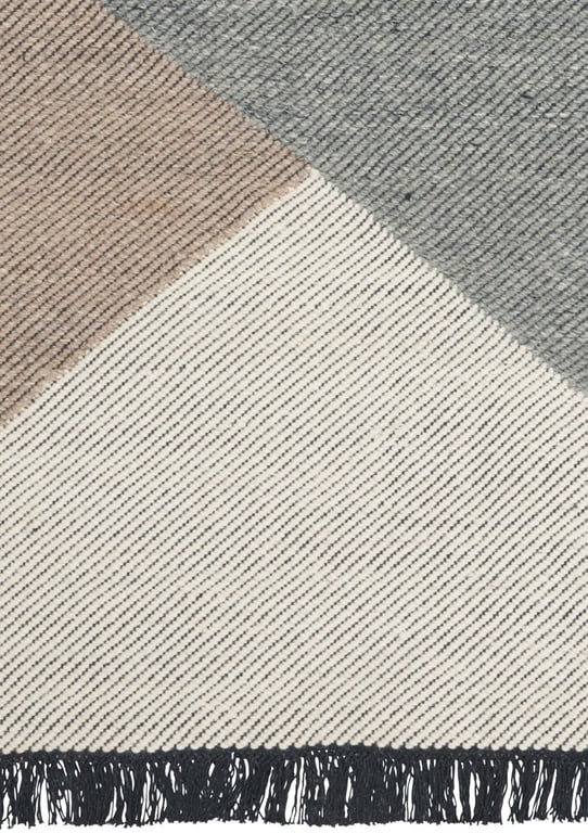 Hip grafisch vloerkleed Suus Light Grey
