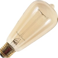 Masterlight - Gloeilamp Deco Rustica 40W E27 goud S276424045