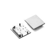 LUMIKO P30-02-EK-W - Eindkap voor Profiel 30 type 30-02, wit