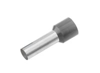 Geïsoleerde Adereindhuls, DIN 46228, 4mm², lengte 18mm, *grijs