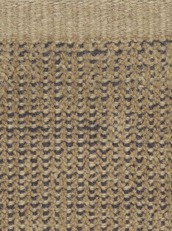 Kvadrat vloerkleed kanon Beige Zwart C0016