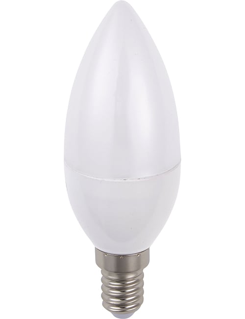 Masterlight - LED E14 Candle C35x100 100-240V 250Lm 3W 830 160° AC/DC Opal SLB149125030