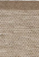 Wollen vloerkleed gevlochten Anna Natural Light Grey