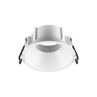 NEW TRIA® 75, plafondinbouwring, verdiept, D: 8.2 H: 4.3 cm, IP20, wit
