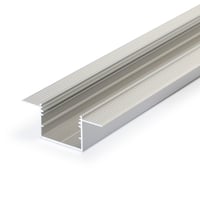 Profiel 30, type 30-05 trimless/stuc, Zilvergrijs, 2 meter