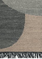 Hip grafisch vloerkleed Eef Charcoal