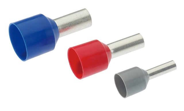 GeÏsoleerde Adereindhuls Kortsluitveilige leiding, 1,5mm², lengte 8mm