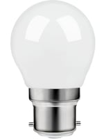LED Ba22d Fila Ball G45x80 230V 470Lm 4.5W 827 AC Milky Fros