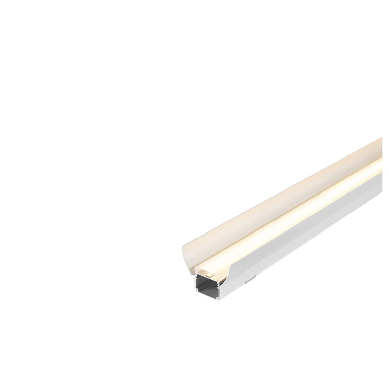 GLENOS indus. profiel reflector Set zilver 2st