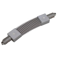 Flexverbinder voor 1-fase rail zilvergrijs