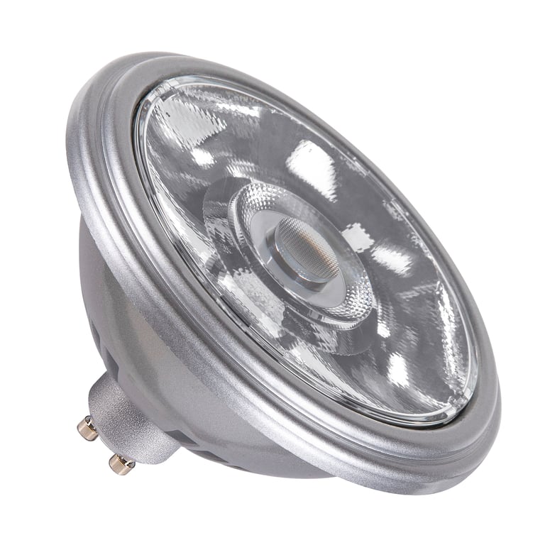 QPAR111 GU10 led zilver 12,5W 2700K CRI90 10°