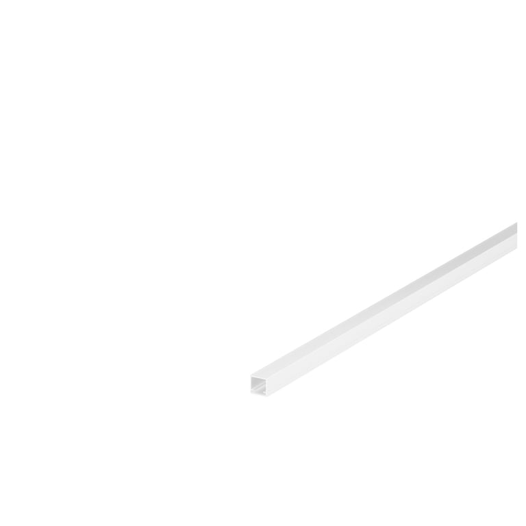 Plastic LED Profiel 2m gesatineerd