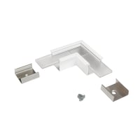 LUMIKO P20-OP-H90-W - Profiel 20 opbouw hoek 90 graden, wit