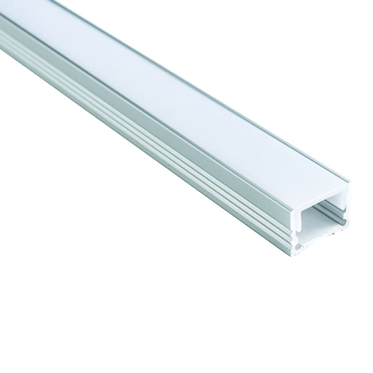 liniLED ALULAAG-2M - liniLED® Aluminium Profiel Laag 2meter