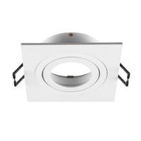NEW TRIA® 75, plafondinbouwring, L: 9 B: 9 H: 2.6 cm, IP20, wit