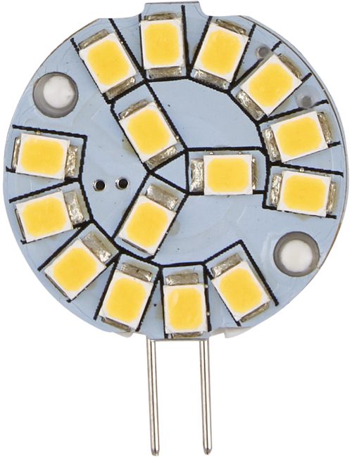 LED G4 Disc 24x8 12V 220Lm 1.8W 827 180° AC/DC Non-Dim