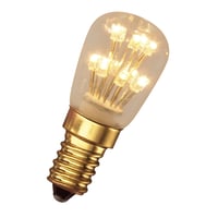 Calex Pearl LED Pilot lamp 220-240V 1,0W E14 T26x60mm, 13-leds 2100K, energy label A++