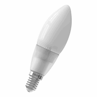 Calex Smart LED Filament Softline Candle-lamp B35 E14 220-240V 4,5W 400lm 2200-4000K, energy label A+