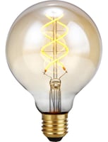LED E27 Fila Flex DH Globe G95x135 230V 460Lm 5W 822 AC Gold