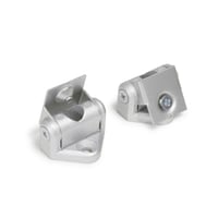 Profiel scharnier, Prof 30-02 en Prof 30-03, Zilver