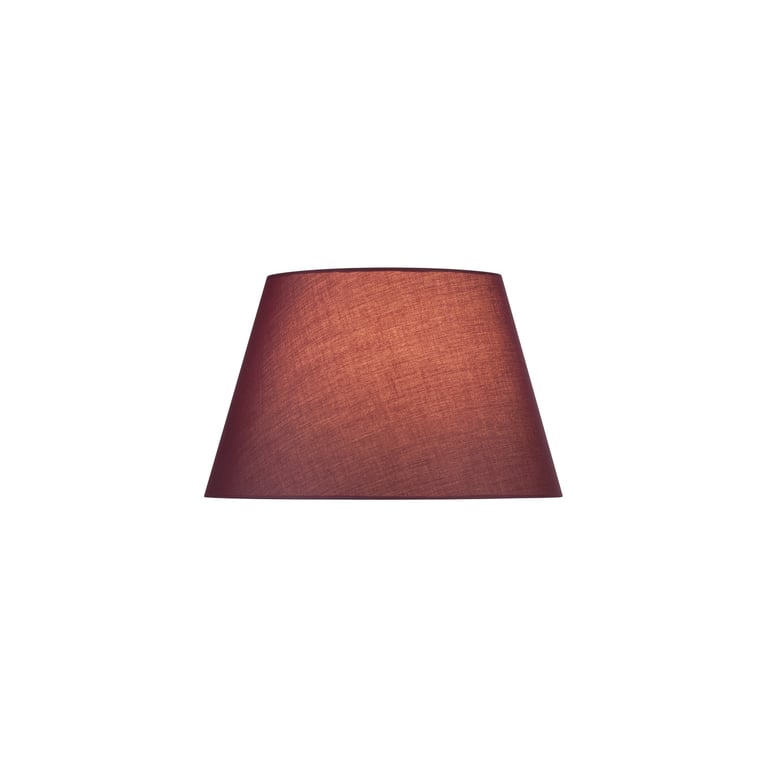 FENDA 45cm lampenkap conisch wijnrood