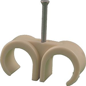 MEPAC DSP 16/19 C - MEPAC spijkerclip duo 16/19mm creme