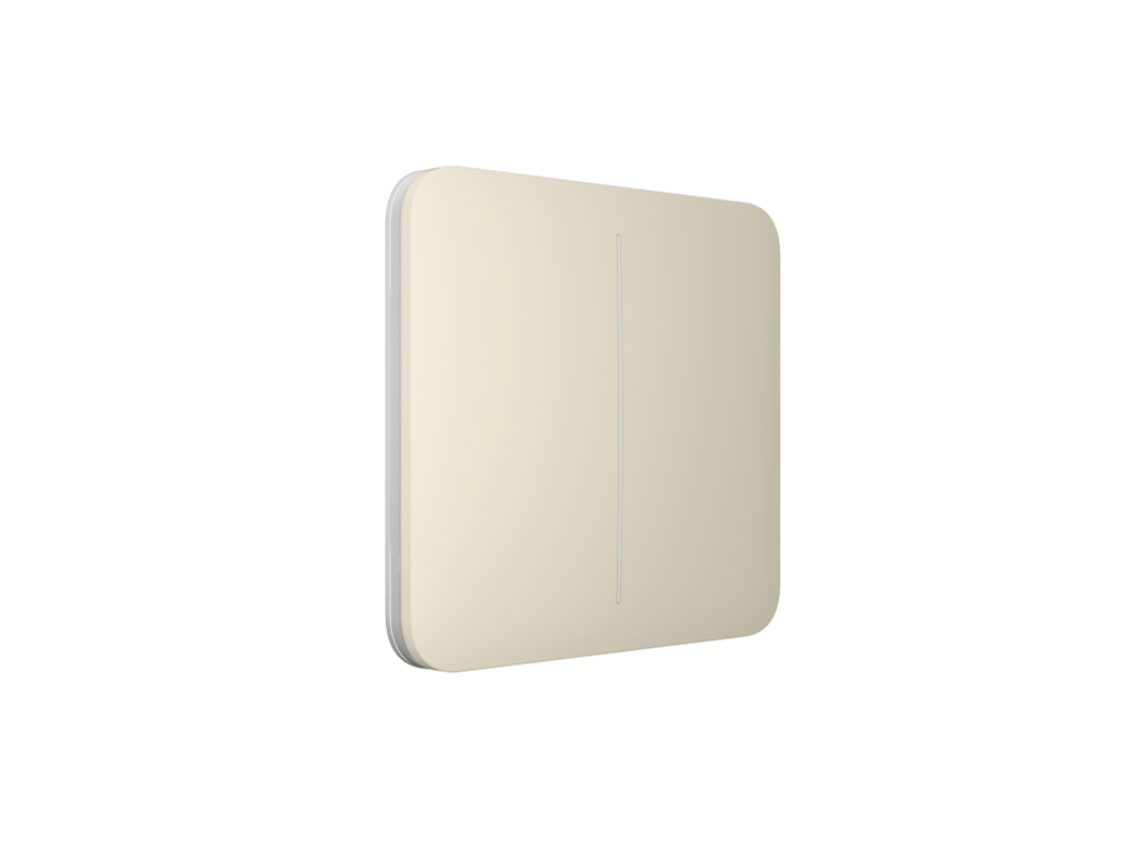 AJAX - SoloButton (2-gang) - Ivoor