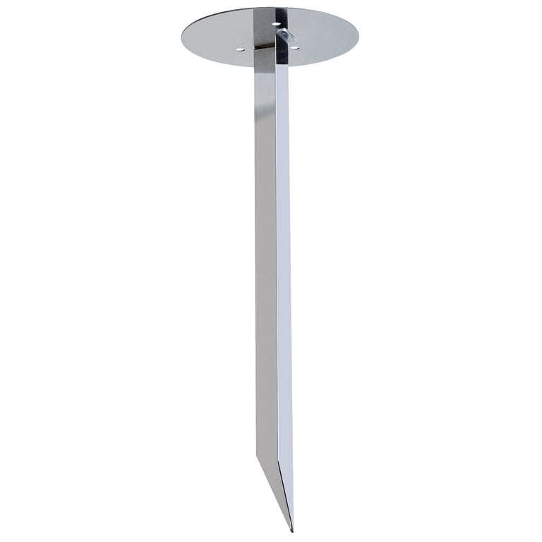 Grondpin voor LIGHT PIPE edelstaal 304