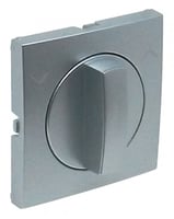 Efapel knop jalouzie (ventilator) schakelaar (0+1+2) aluminium