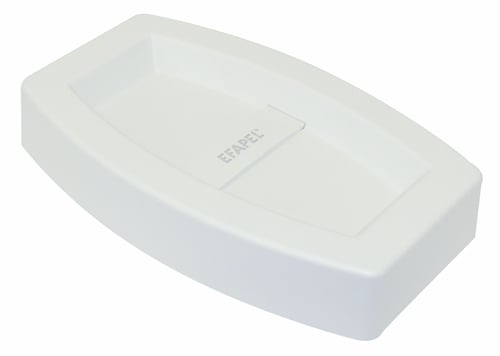 Efapel bovenzijde mini kolom aluminium