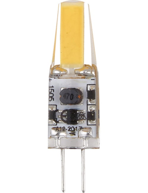 Masterlight - LED G4 COB T10x37 12V 140Lm 1.5W 827 AC/DC Clear Non-Dim SL022451427
