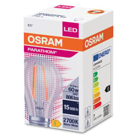PARATHOM® CLASSIC A 60 CL 6.5 W/2700 K E27 FIL (CS à 1 PCE)