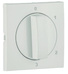 Efapel Knop Draaischakelaar 21305 1-2-3-4 Ice