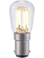 LED Ba15d Fila Pygmy P26x56 230V 210Lm 3W 925 AC Clear Dim