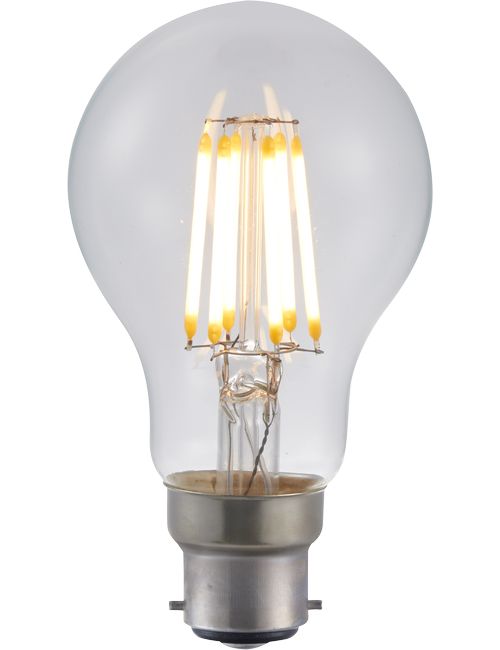 Masterlight - LED Ba22d Fila GLS A60x105 230V 430Lm 5.5W 925 AC Clear Dim SL024070502
