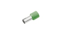 Geïsoleerde Adereindhuls, DIN 46228, 50mm², lengte 25mm, olijfgroen