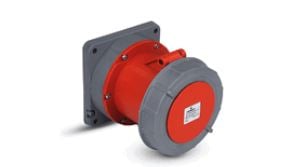 CEE inbouw contactdoos recht 5P 63A IP67
