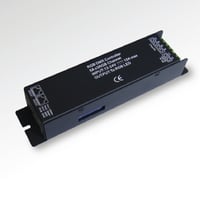 RGB controller DMX, 5A* 3 kanalen, 12-24Vdc, 180-360W, DIP switch